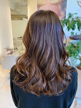 ヘアーアンドメイク ブリリアント(hair&make BRILLIANT) 白髪ぼかしナチュラルハイライト 30代ヘア 40代ヘア 50代ヘア