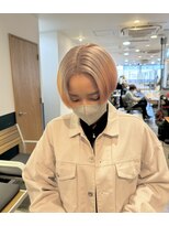 ヘアーブレイス(hair brace) ハイトーングラデーションカラーstylist聖斗