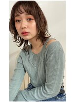 ノット マクラメ(knot macrame)&nbsp;大人ナチュラル外はねボブ  30代 40代 50代