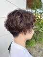 ファースト 長町店(first) ハンサムショート×パーマでお家でのセットが楽に！！