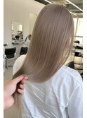 ミルクティーベージュ/ハイトーンカラー/ブリーチカラー