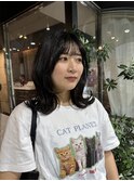 ミディアムレイヤー/くびれスタイル【山崎ほのか】