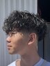 メンズカット+スペインカール￥12980