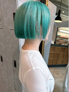 ドゥーア 代官山(Door) #イメチェン#ターコイズ