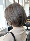 40代50代60代白髪ぼかしハイライトグレイカラー脱白髪染め