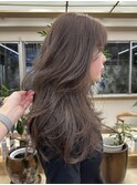 ブリーチなしダブルカラー　ブラウン　グレージュ/momoka