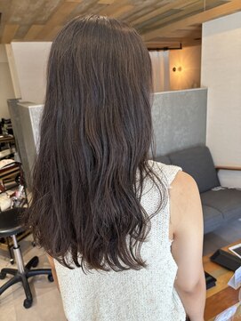 ブルーム ヘア デザイン ドゥーエ(bloom hair design due) wave×long【美髪/髪質改善/塚口】