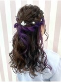 ガーリースタイル/心斎橋/ヘアメ/セットサロン