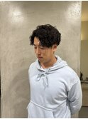 メンズカットパーマ