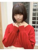 丸みボブ◎
