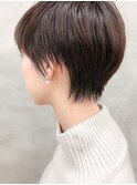 ベリーショートボブくびれショートマッシュショートひし形ボブ