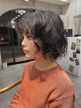 シム 千葉(sim) ボブパーマ、もじゃもじゃ系　stylist今井