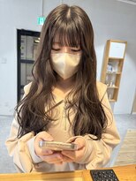 リイチ(LIICHI) ロング × レイヤー × グレージュ