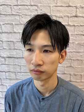 ヘアサロン 銀座マツナガ新宿店(hair salon) ど直毛必見！！大人爽やかツーブロックフェードスタイル