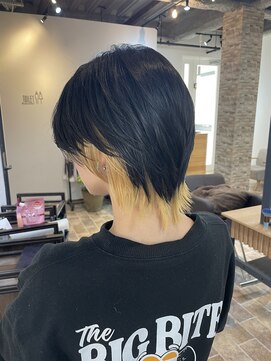 スターリバー(STAR RIVER) ショートウルフ×インナーカラー