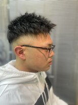 バーバーサトウ(BARBER SATO) アップバング