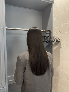 ヘアー アクト カンパニー(hair a c t company)の写真/今までの縮毛矯正とは全く違う仕上がりに感動☆今までにない艶と柔らかさを実感して♪