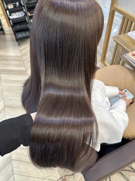 シエルバイアフロート(ciel by afloat) ＊ ラベンダーブラウン / 艶カラー / 透明感カラー