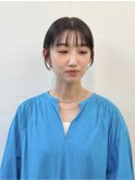 【横田芽衣】ショートボブ×オリーブベージュ