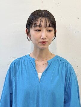 シンヘアー(SHIN HAIR) 【横田芽衣】ショートボブ×オリーブベージュ