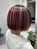 プライズ 成増店(prize)&nbsp;アンブレラカラービビットピンクダブルカラー成増