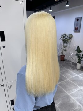 ペレ 栄店(PELE) ホワイトグレージュ/デジタルパーマ/チェリーブラウン/栄