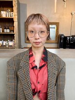 ステップボーンカットオオサカ(STEP BONE CUT OSAKA Via TICK-TOCK)&nbsp;【ステップボーンカット】マニッシュショート