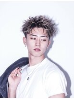 アストラ(ASTRA)&nbsp;MEN’S HAIR/サーフカール/刈り上げセンターパート