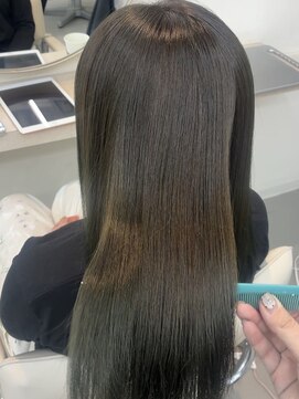 リンクバイアーバン(link by urban.) 暗髪透明感/オリーブカラー