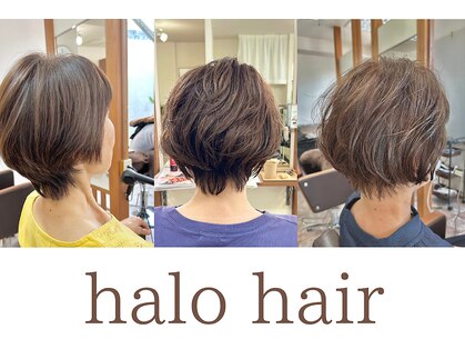 ハロヘアー(halo hair)の写真