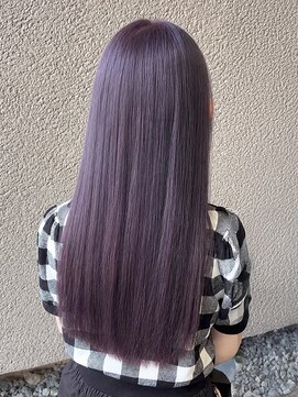 サラジュ 仁川店(SARAJU) 【ブリーチ特化】ラベンダーシルバー×透明感カラー