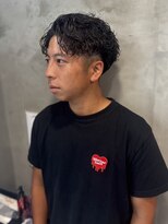 クロム(CHROM)&nbsp;メンズカット×シャドウパーマ