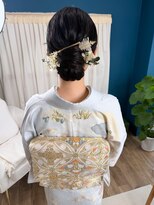 美容堂 大人気!訪問着着付けヘアセット&メイク