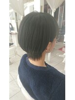 ルクール 喜多町店(Le Coeur) 耳かけ×ショートマッシュ/大人かわいい/大人◎20代30代40代50代