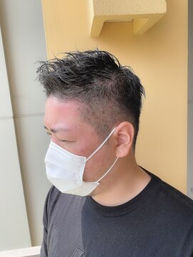 ロンド ストラーダ 心斎橋(Lond strada) 【津賀　涼】お客様photo☆刈り上げツイストスパイラルパーマ☆