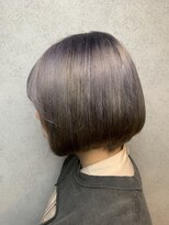 ヘアサロンM 新宿&nbsp;ほんのりラベンダーがかわいい！グレー