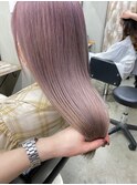 【LANY 横浜】シルクストレート×パールピンク