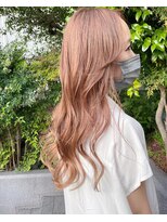 ブランシュ バイ アルティナ(Blanche by artina)&nbsp;大人ハイトーンカラー×シアーピンク×こなれヘア