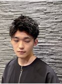 ツイストピンパーマ【ヒロ銀座】赤坂/バーバー/パーマ