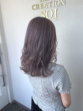 ヘアークリエイションソイ(HAIR CREATION SOI) ブルーグレージュ