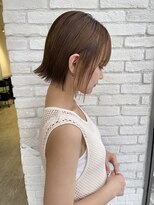 【Lond表参道倉崎涼】インナーカラーが可愛い！ぷつんとボブ