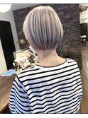 2ブリーチ＋カラー　ショートスタイル