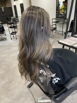 ナンバー(number+)&nbsp;透明感カラー★20代30代ハイライトバレイヤージュシャドウルーツ