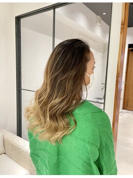 サルファ ヘアデザイン 名古屋 丸の内(S.ALPHA HAIR DESIGN) 夏本番！ホワイトベージュバレイヤージュ