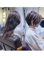 バンプ ギンザ(BUMP GINZA) 絶壁解消/ひし形/前下がり/大人ショートボブ/30代/40代☆猪狩☆