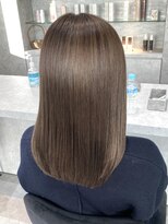 ローカス(Locus)&nbsp;髪質改善カラーエステ/明るめグレージュ/柔らかカラー