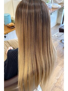 ヘアデザイン パンセ(hair design Panse) ロング　ストレート