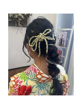 ナムナム 本陣店(NAM2) 卒業式ヘアアレンジ1