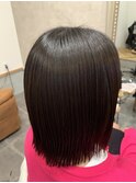 髪質改善ストレート