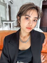 ロンド エスポワール 錦糸町(Lond espoir)&nbsp;【武井俊樹】小顔前髪　マチルダボブ　　ピンクベージュ 錦糸町